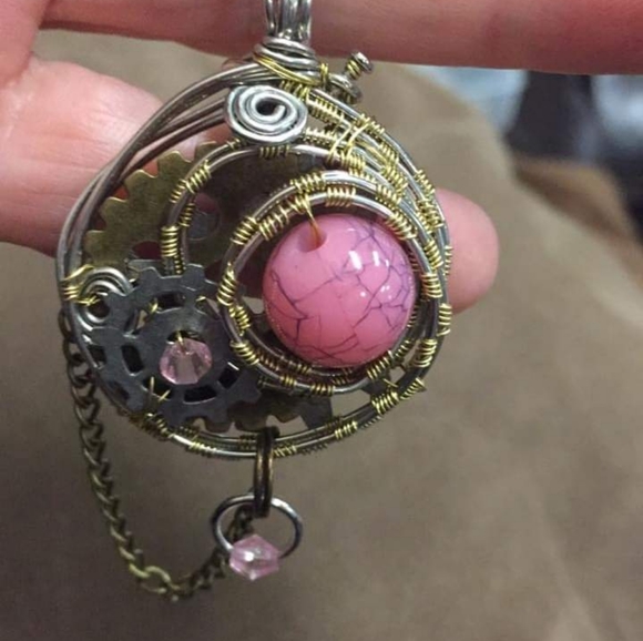 AngelArt Studio Jewelry - 🇨🇦Handcrafted Steampunk Pendant